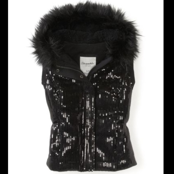 Aeropostale Jackets & Blazers - Sequins Hooded Vests ❄️